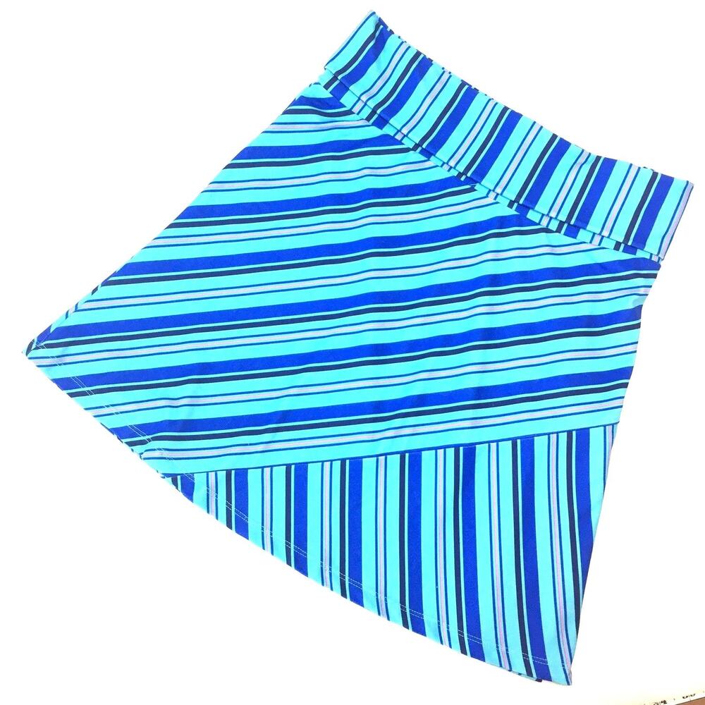 Tehama Women's Fantastic Skirt Two Tone Blue Aqua Sz S